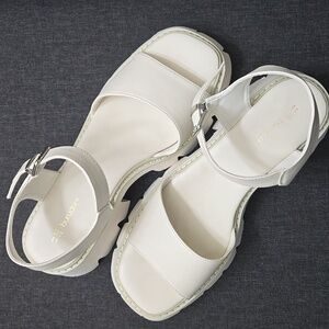 Burudani Chunky Heel Ankle-Strap Sandals